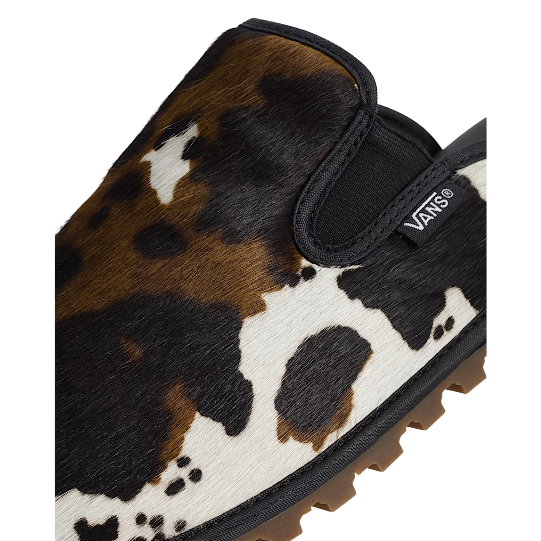 Vans Vans Unisex Mountain Mule - Pony Hair Brown/Black Pony Hair Brown/Black 9/10.5 Unisex Skate Shoes 6 to 18