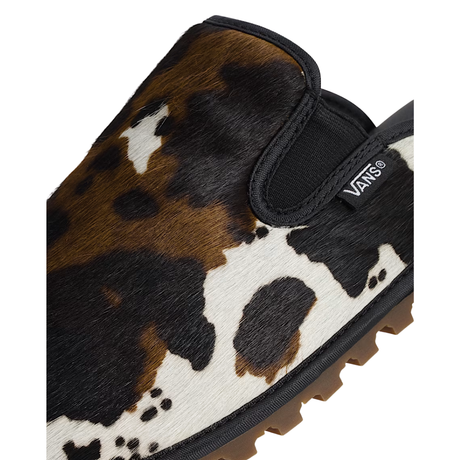 Vans Vans Unisex Mountain Mule - Pony Hair Brown/Black Pony Hair Brown/Black 9/10.5 Unisex Skate Shoes 6 to 18