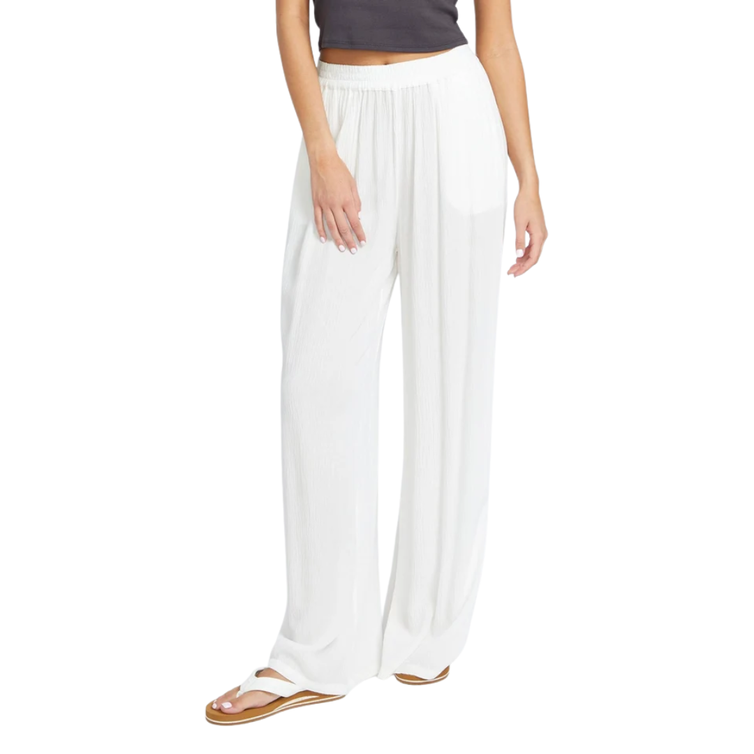 Volcom Volcom Women's Stoneshine Junki Pant - Star White Star White XS Womens Pants and Jeans