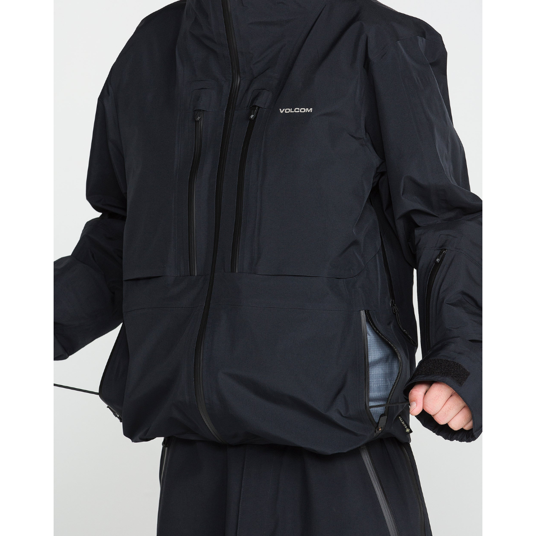 Volcom Volcom Men's TDS INF Gore-Tex Jacket - Black Black M Mens Gore-Tex Jackets