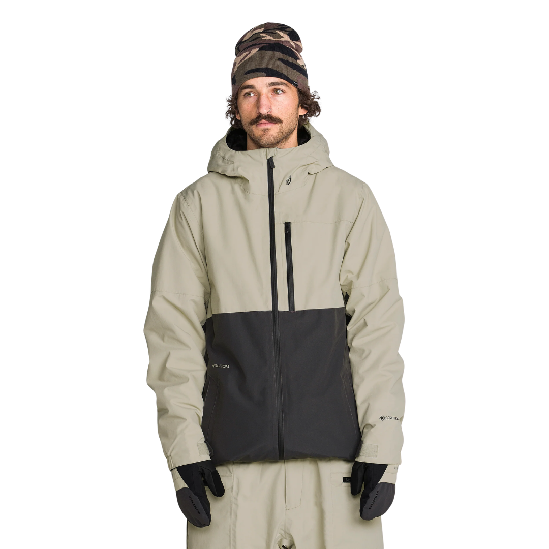 Volcom Volcom Men's L Gore-Tex Jacket - Dark Grey Dark Grey M Mens Gore-Tex Jackets