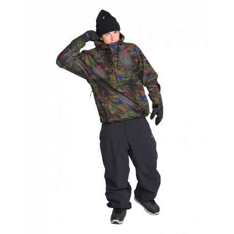 Volcom Volcom Men's Hossegor 20K Pullover - Cheetah Cheetah XXS Mens Insulated Snowboard Jacket
