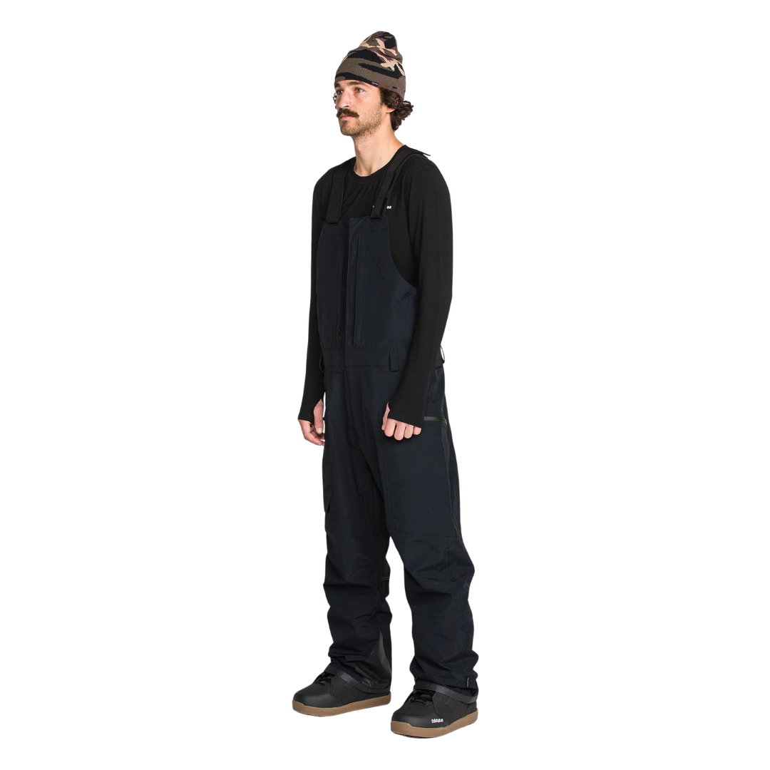 Volcom Volcom Men's Rain Gore Bib Overall - Black Black M Mens Gore-Tex Snowboard Pants
