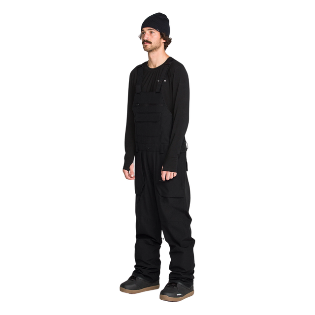 Volcom Volcom Men's Roan Bib Overall - Black Black M Mens Snowboard Bib Pants