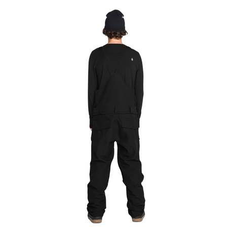 Volcom Volcom Men's Roan Bib Overall - Black Black M Mens Snowboard Bib Pants