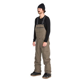 Volcom Volcom Men's Roan Bib Overall - Teak Teak M Mens Snowboard Bib Pants
