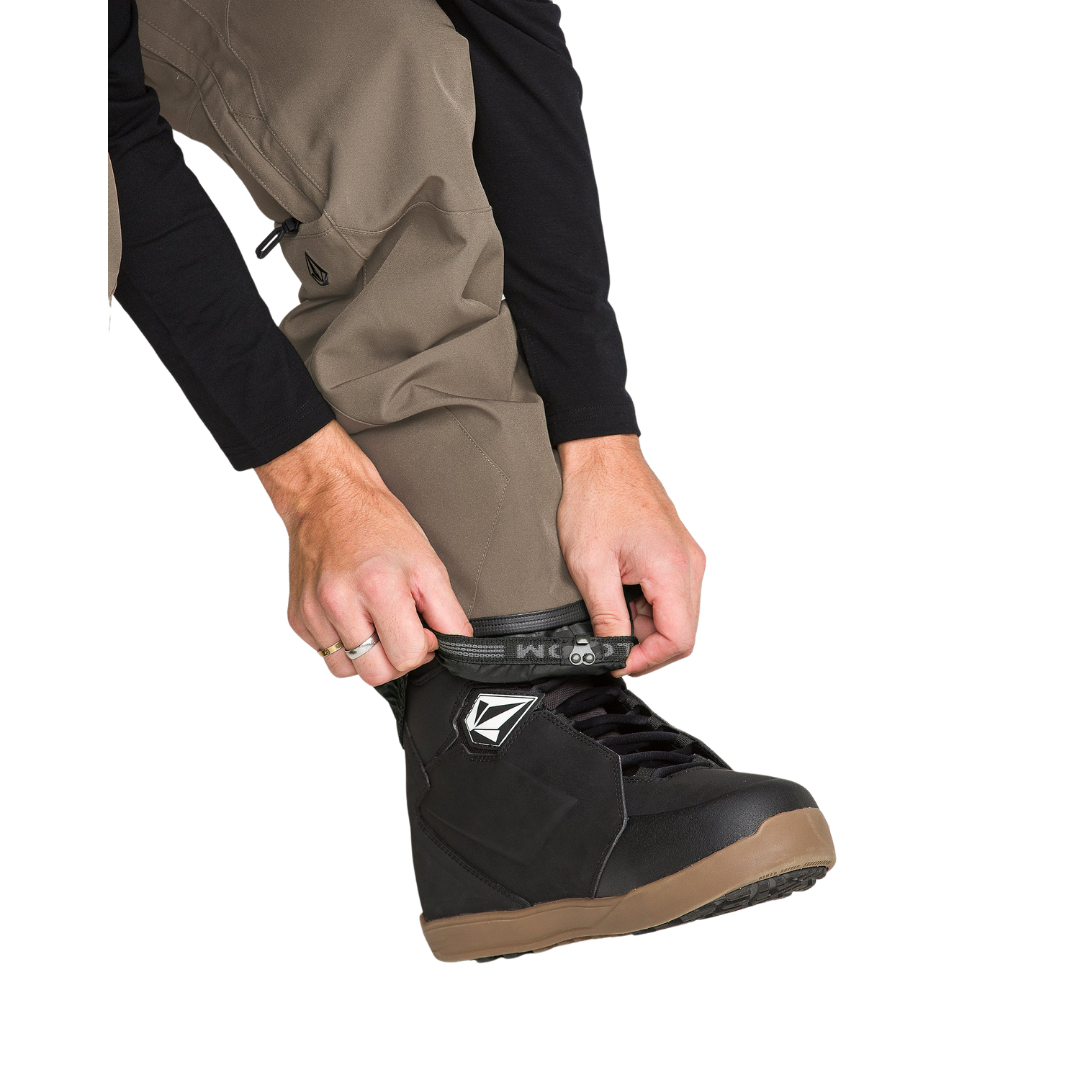 Volcom Volcom Men's Roan Bib Overall - Teak Teak M Mens Snowboard Bib Pants