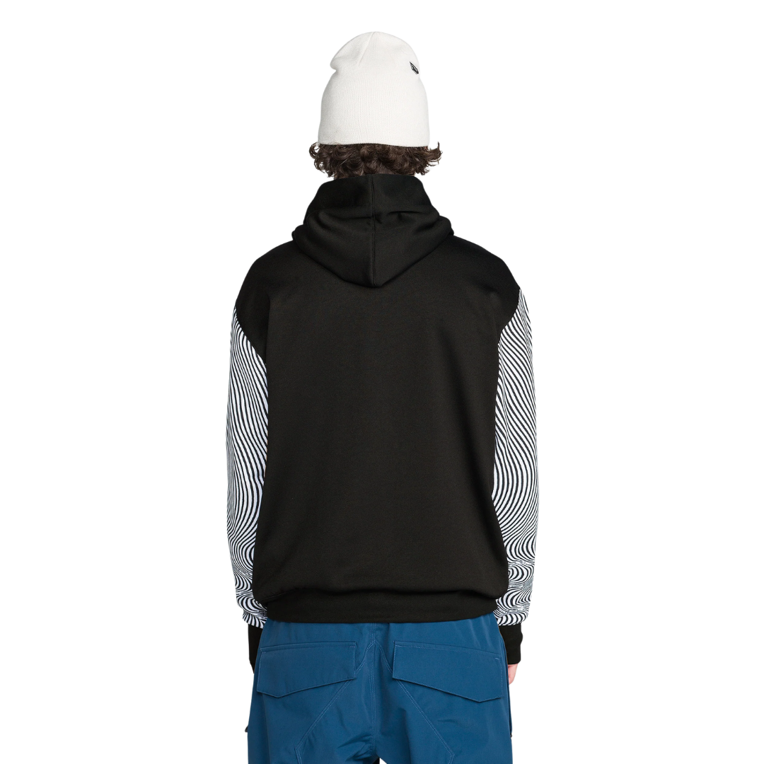 Volcom Volcom Men's Hydro Riding Hoodie - Black/White Black/White M Mens Pullover Hoodies
