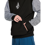Volcom Volcom Men's Hydro Riding Hoodie - Black/White Black/White M Mens Pullover Hoodies