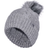 The North Face The North Face Women's Oh Mega Fur Pom Beanie - TNF Medium Grey Heather TNF Medium Grey Heather OS Womens Toques