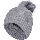 The North Face The North Face Women's Oh Mega Fur Pom Beanie - TNF Medium Grey Heather TNF Medium Grey Heather OS Womens Toques