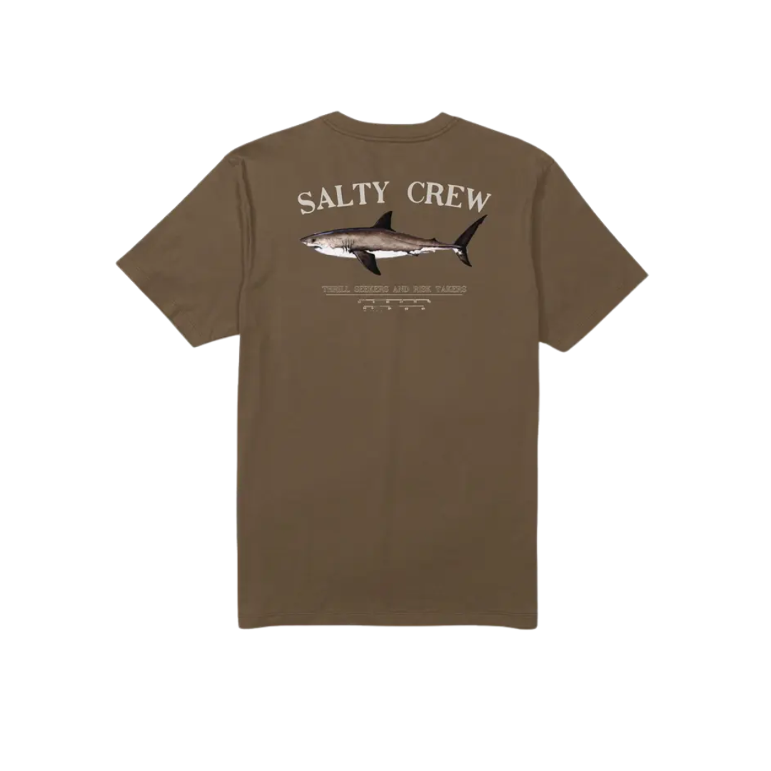 Salty Crew Salty Crew Men's Bruce Premium Tee Sepia M Mens T-Shirts