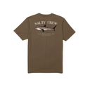 Salty Crew Salty Crew Men's Bruce Premium Tee Sepia M Mens T-Shirts