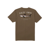 Salty Crew Salty Crew Men's Bruce Premium Tee Sepia M Mens T-Shirts