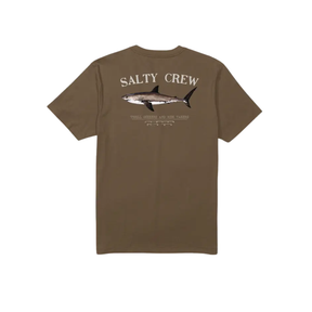 Salty Crew Salty Crew Men's Bruce Premium Tee Sepia M Mens T-Shirts