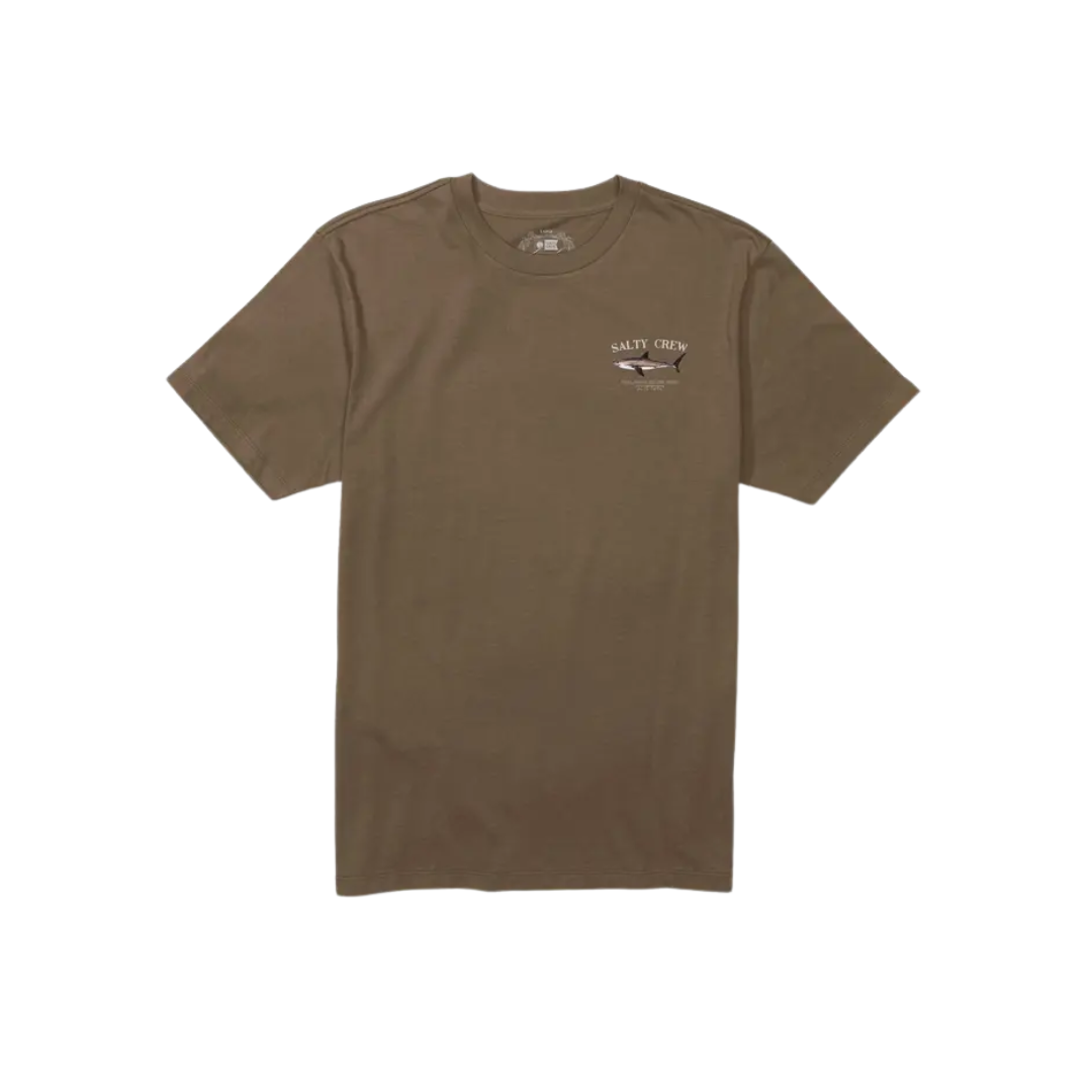 Salty Crew Salty Crew Men's Bruce Premium Tee Sepia M Mens T-Shirts