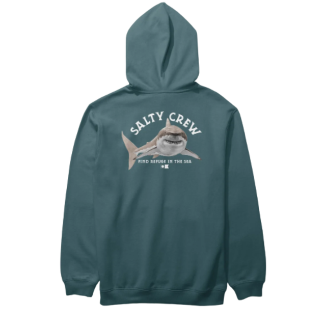 Salty Crew Salty Crew Men's Lurking Fleece Atlantic Blue M Mens Pullover Hoodies