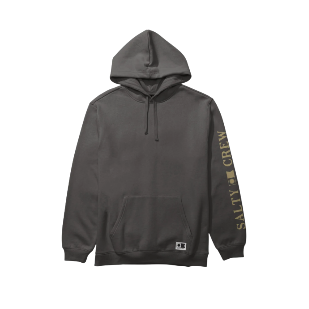 Salty Crew Salty Crew Men's Refuge Fleece - Dark Grey Dark Grey M Mens Pullover Hoodies