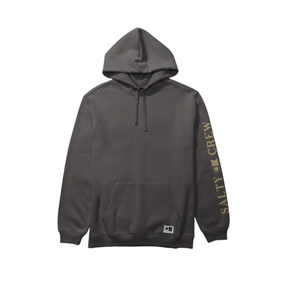 Salty Crew Salty Crew Men's Refuge Fleece - Dark Grey Dark Grey M Mens Pullover Hoodies