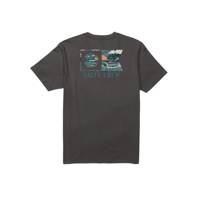 Salty Crew Salty Crew Men's Flagship SS Tee Dark Grey M Mens T-Shirts