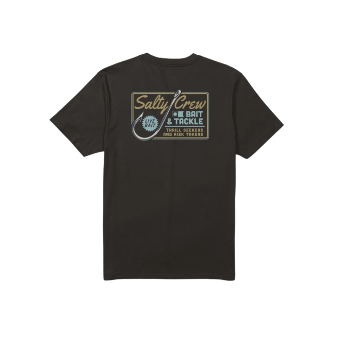 Salty Crew Salty Crew Men's Hooked Up SS Tee Black M Mens T-Shirts