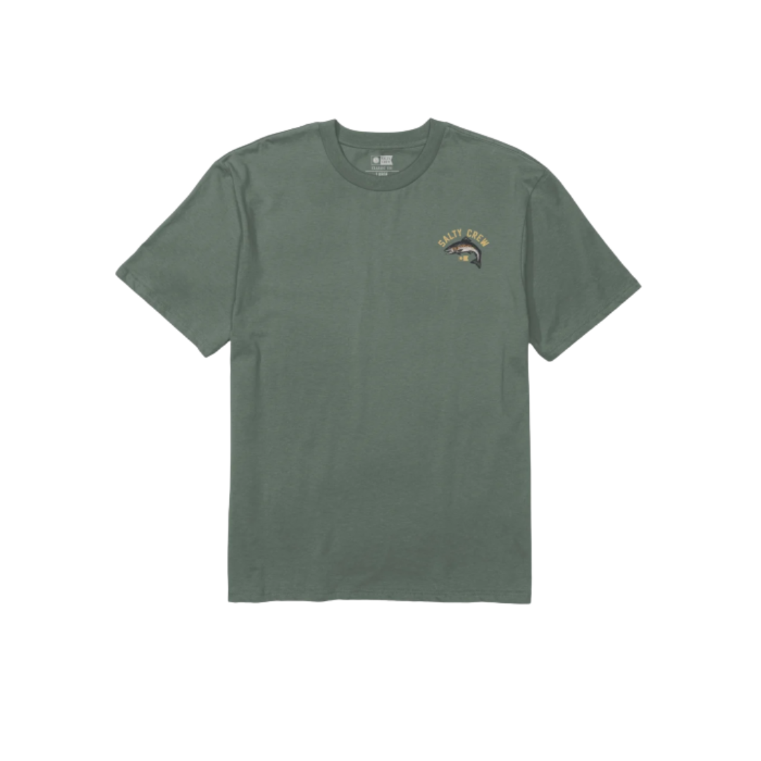 Salty Crew Salty Crew Men's Trout Classic SS Tee Laurel Wreath M Mens T-Shirts