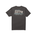 Salty Crew Salty Crew Men's Reel Repair SS Tee Dark Grey M Mens T-Shirts