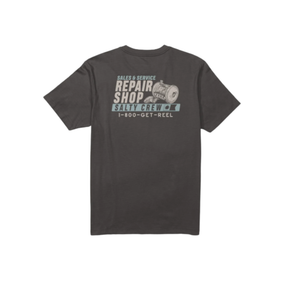 Salty Crew Salty Crew Men's Reel Repair SS Tee Dark Grey M Mens T-Shirts