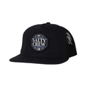 Salty Crew Salty Crew Men's Split Fill Trucker Off White/Green 1SZ Mens Hats Flat Brim