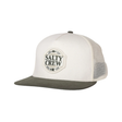 Salty Crew Salty Crew Men's Split Fill Trucker Off White/Green 1SZ Mens Hats Flat Brim