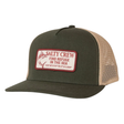 Salty Crew Salty Crew Men's Coordinates Trucker Deep Green 1SZ Mens Hats Flat Brim