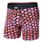 Saxx Saxx Men's Vibe Xtra Soft Comfort Boxer Brief Fly - Confection Perfection-Black Confection Perfection-Black M Mens Boxer Brief Underwear