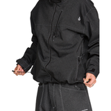 Volcom Volcom Men's Top Stitch Jacket - Black Denim Black Denim M Mens Insulated Snowboard Jacket