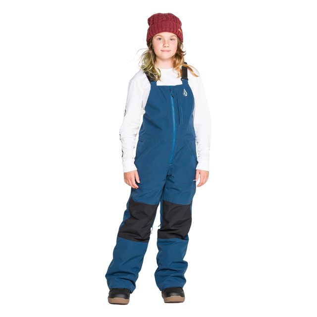 Volcom Volcom Boy's Barkley Ins Bib Overall - Blue Blue S Youth Boys Snow pants