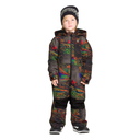 Volcom Volcom Youth Little Flurry One Piece - Cheetah Cheetah 5 Youth Boys Snowboard Jackets