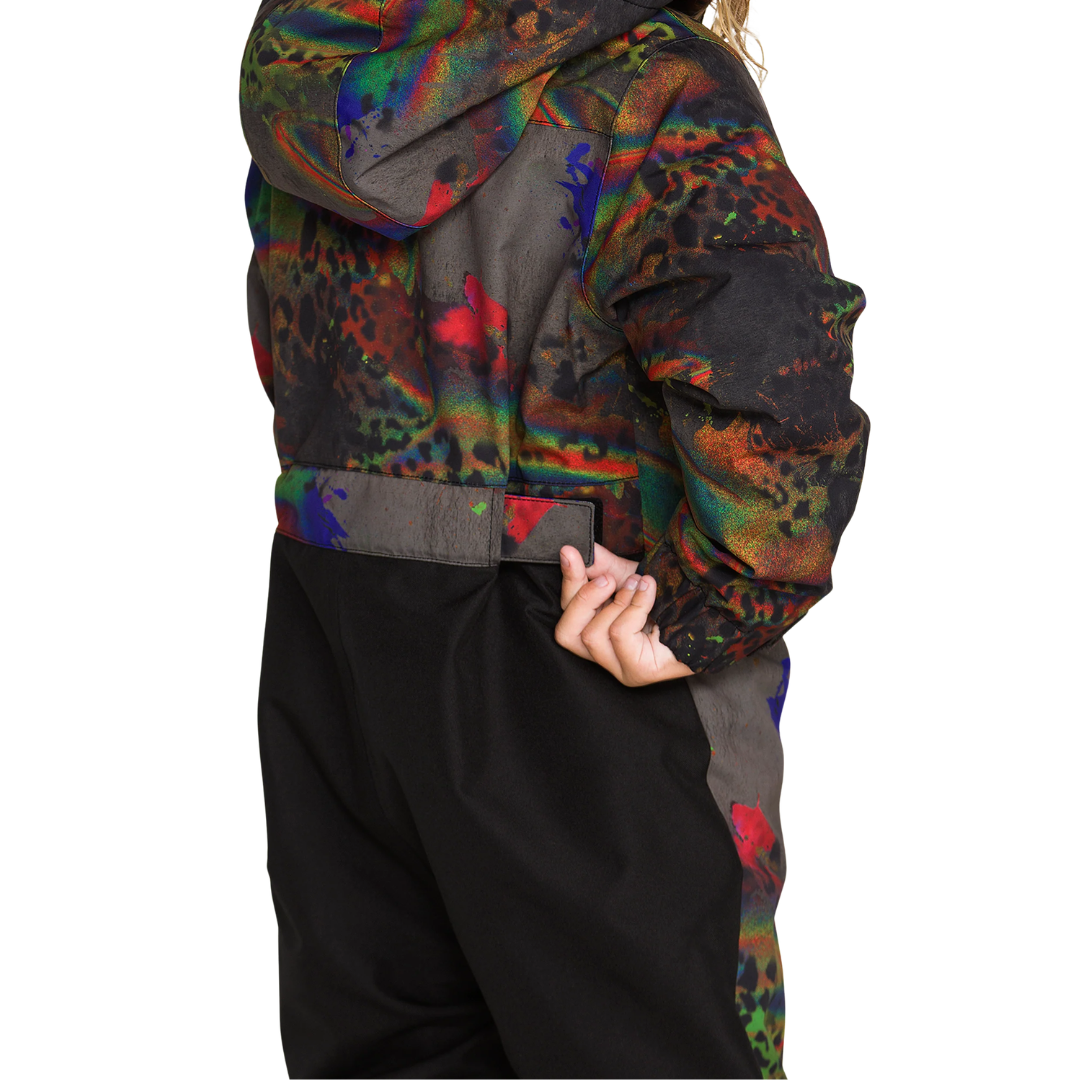 Volcom Volcom Youth Little Flurry One Piece - Cheetah Cheetah 5 Youth Boys Snowboard Jackets