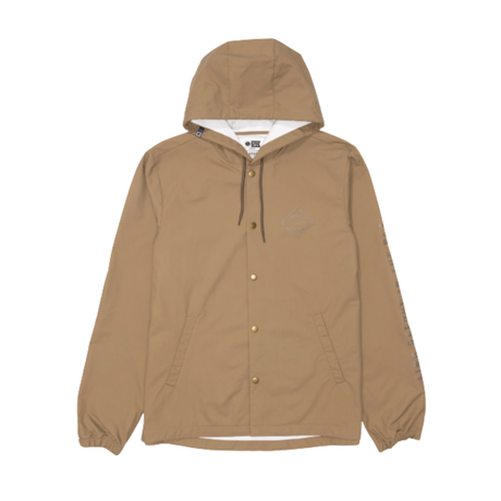 Salty Crew Salty Crew Men's Tippet Snap Jacket Washed Brown S Mens Street Jackets