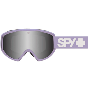 Spy Crusher Elite Jr Matte Pastel Purple - Bronze Silver Mirror Youth Goggles Complete