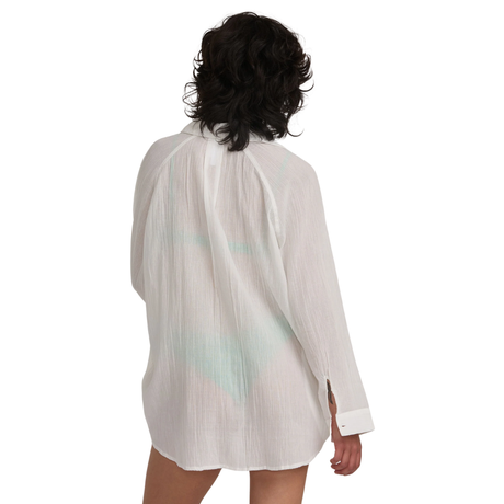 RVCA RVCA Women's Province Coverup - Whisper White Whisper White XS Womens Dresses
