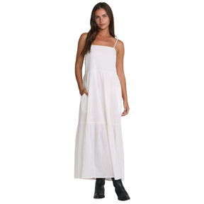 RVCA RVCA Women's New Yume Maxi Dress - Whisper White Whisper White XS Womens Long Dresses