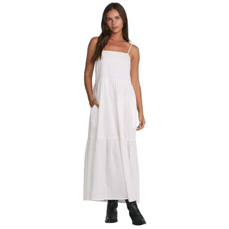RVCA RVCA Women's New Yume Maxi Dress - Whisper White Whisper White XS Womens Long Dresses