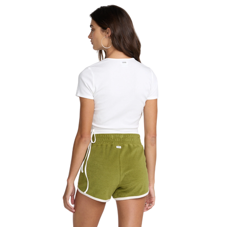 RVCA RVCA Women's Vacation Short - Moss Moss XS Womens Fabric Shorts