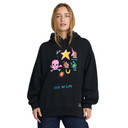 RVCA RVCA Women's Dani Miller Oversized Hoodie - RVCA Black RVCA Black XS Womens Pull Over Hoodies