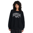 RVCA RVCA Women's Squad Oversized Crew - RVCA Black RVCA Black XS Womens Pull Over Hoodies