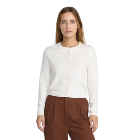 RVCA RVCA Women's Welcome Cardigan - Cloud Cloud S Womens Cardigan