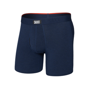 Saxx Saxx Men's Vibe XTRA Boxer Brief Fly - Dark Navy Heather Dark Navy Heather XS Mens Boxer Brief Underwear