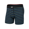 Saxx Men's Vibe XTRA Boxer Brief Fly - GENT'S STRIPE-SPORT BLUE