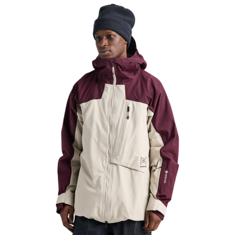 Burton Burton Men's [ak] Cyclic GORE-TEX 2L Jacket - Rum Raisin/Chinchilla Gray Rum Raisin/Chinchilla Gray M Mens Gore-Tex Jackets