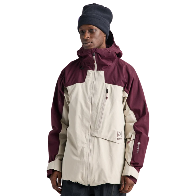 Burton Burton Men's [ak] Cyclic GORE-TEX 2L Jacket - Rum Raisin/Chinchilla Gray Rum Raisin/Chinchilla Gray M Mens Gore-Tex Jackets