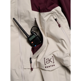 Burton Burton Men's [ak] Cyclic GORE-TEX 2L Jacket - Rum Raisin/Chinchilla Gray Rum Raisin/Chinchilla Gray M Mens Gore-Tex Jackets